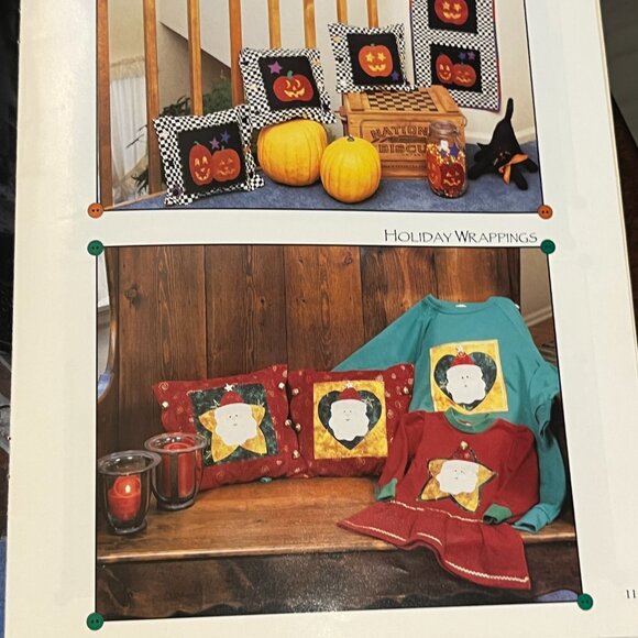 BOOK Pillow Patches and Other Possibilities Patchwork Pillow Patterns - Picture 6 of 7